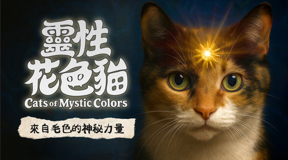 靈性花色貓